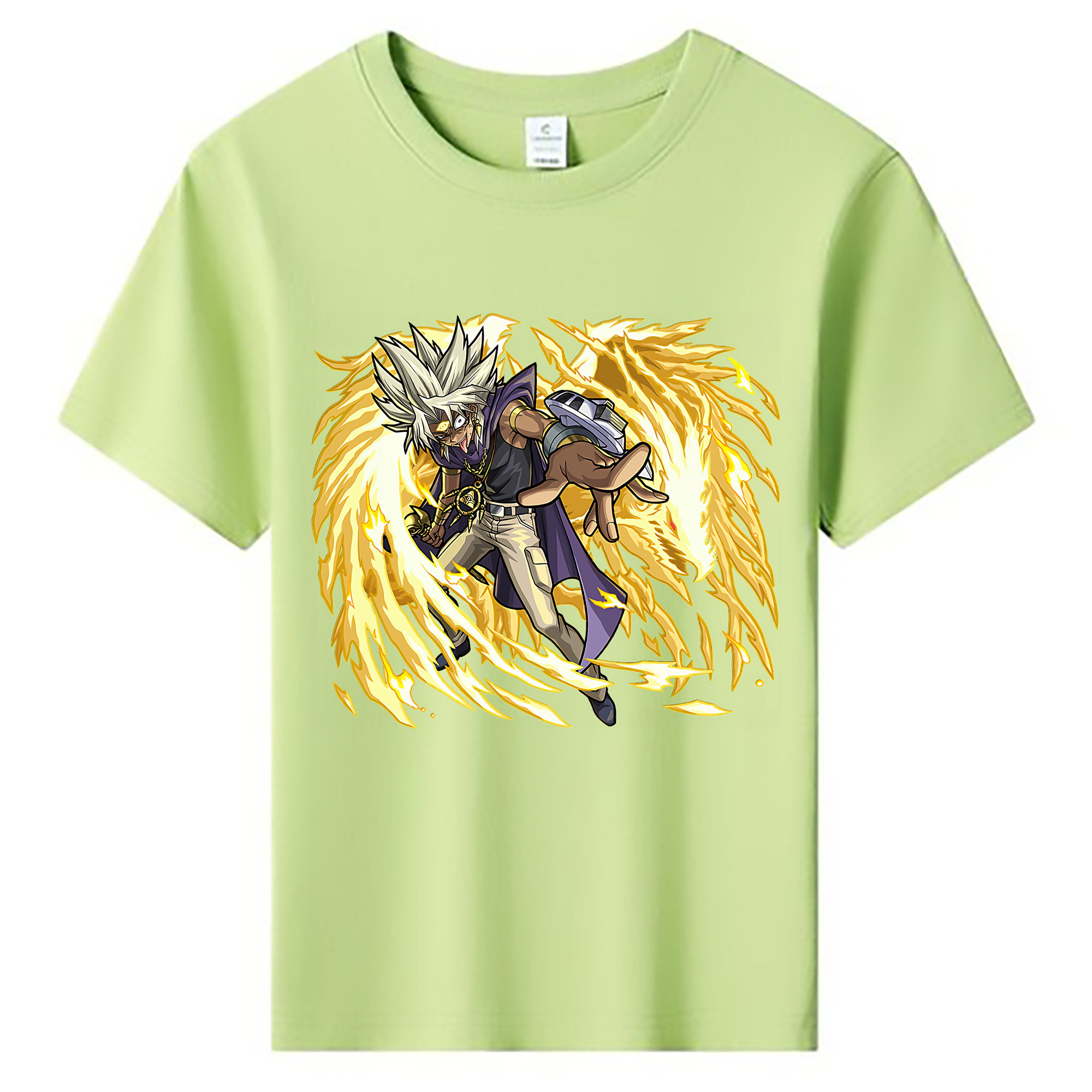 （画像用） 遊☆戯☆王 Yu-Gi-Oh! 綿100％キッズTシャツ（フロントプリント）